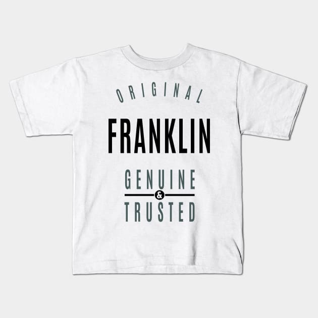 Franklin Kids T-Shirt by C_ceconello